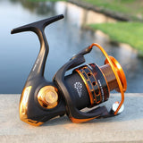 Maxbell 13BB Left or Right Hand Interchangeable Rocker Arm Fishing Reels AX7000 - Aladdin Shoppers