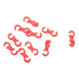 Maxbell Set 20 pcs Cycle Bike MTB Brake Cable S Style Clips House Hose Guides Black