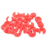 Maxbell 10pcs Cycle Bike MTB Brake Gear Cable S Style Clips House Hose Guides Red - Aladdin Shoppers