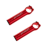 Maxbell 1 Pair 22.2MM Mountain Bike Bicycle Aluminum Handlebar Bar End Grip Red - Aladdin Shoppers