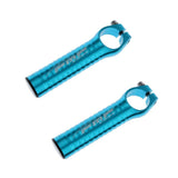 Maxbell 1 Pair 22.2MM Mountain Bike Bicycle Aluminum Handlebar Bar End Grip Blue - Aladdin Shoppers