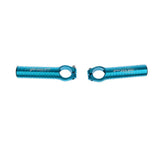 Maxbell 1 Pair 22.2MM Mountain Bike Bicycle Aluminum Handlebar Bar End Grip Blue - Aladdin Shoppers