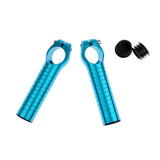 Maxbell 1 Pair 22.2MM Mountain Bike Bicycle Aluminum Handlebar Bar End Grip Blue - Aladdin Shoppers