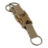Maxbell Maxbell Tactical Backpack Belt Buckle Quick Release Buckle Double Keyring Khaki