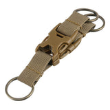 Maxbell Maxbell Tactical Backpack Belt Buckle Quick Release Buckle Double Keyring Khaki