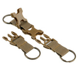 Maxbell Maxbell Tactical Backpack Belt Buckle Quick Release Buckle Double Keyring Khaki