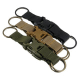 Maxbell Maxbell Tactical Backpack Belt Buckle Quick Release Buckle Double Keyring Khaki