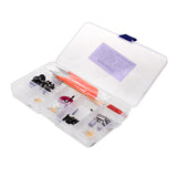 Maxbell Carp Fishing Tackle Box Set with Hooks Swivels Hair Rigs B Hardback Edition - Aladdin Shoppers