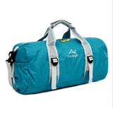 Maxbell Unisex Large Travel Duffel Bag Foldable Luggage Sport Gym Shoulder Bag Blue - Aladdin Shoppers