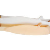 Maxbell 2pcs Gel Toe Separator Straightener Hallux Valgus Bunion Relief Pads Nude - Aladdin Shoppers