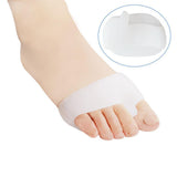 Maxbell 2pcs Gel Toe Separator Straightener Hallux Valgus Bunion Relief Pads Nude - Aladdin Shoppers