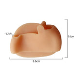 Maxbell 2pcs Gel Toe Separator Straightener Hallux Valgus Bunion Relief Pads Nude - Aladdin Shoppers