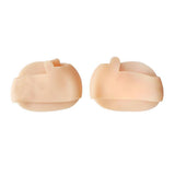 Maxbell 2pcs Gel Toe Separator Straightener Hallux Valgus Bunion Relief Pads Nude - Aladdin Shoppers