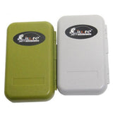 Maxbell Maxbell Waterproof Plastic Foam Fly Fishing Bait Lure Hook Storage Case Box Grey