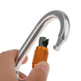 Maxbell 22KN Safety Rock Climbing Tree Arborist Carabiner Rappelling Equipment Gear - Aladdin Shoppers