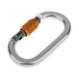 Maxbell 22KN Safety Rock Climbing Tree Arborist Carabiner Rappelling Equipment Gear - Aladdin Shoppers