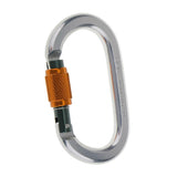 Maxbell 22KN Safety Rock Climbing Tree Arborist Carabiner Rappelling Equipment Gear - Aladdin Shoppers