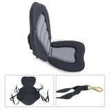 Maxbell Maxbell Deluxe Comfort Adjustable Padded Kayak Canoe Seat with Detachable Backrest