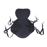 Maxbell Maxbell Deluxe Comfort Adjustable Padded Kayak Canoe Seat with Detachable Backrest