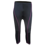 Maxbell Maxbell Women Cycling Elastic Tight Silicone Padded Riding Shorts Capri Pants XXL