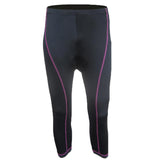 Maxbell Maxbell Women Cycling Elastic Tight Silicone Padded Riding Shorts Capri Pants XXL