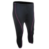 Maxbell Maxbell Women Cycling Elastic Tight Silicone Padded Riding Shorts Capri Pants L