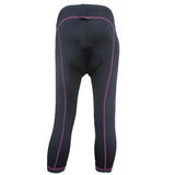 Maxbell Maxbell Women Cycling Elastic Tight Silicone Padded Riding Shorts Capri Pants L