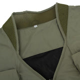 Maxbell Multi Pocket Outdoor Photography Hunting Fishing Vest Jacket XXL Army Green - Aladdin Shoppers