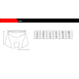 Maxbell Maxbell Men Bike Bicycle Cycling Riding Silicone Padded Shorts Pant Underwear L Blue