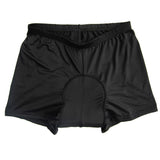Maxbell Maxbell Men Bike Bicycle Cycling Riding Silicone Padded Shorts Pant Underwear L Blue