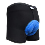 Maxbell Maxbell Men Bike Bicycle Cycling Riding Silicone Padded Shorts Pant Underwear L Blue