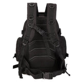 Maxbell 3-Way Tactical Rucksack Backpack Hiking Trekking Camping Bag 40L Black - Aladdin Shoppers