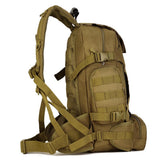 Maxbell Maxbell 3-Way Tactical Rucksack Backpack Hiking Trekking Camping Bag 40L Brown