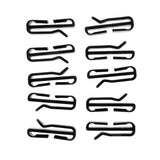 Maxbell Maxbell 10x 25mm Molle Webbing Connector Strap Belt Fastener Buckle Backpack Clip