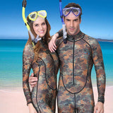 Maxbell Mens Camouflage Full Body Wetsuit SCUBA Diving Surfing Spearfishing L - Aladdin Shoppers