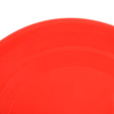 Maxbell Maxbell Plastic Pet Toy Dog Training Flying Saucer Frisbee Dish Plate Puppy Red