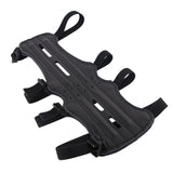 Maxbell Maxbell Black PU Shooting Archery Arm Guard Bow Protect 4 Straps Gear