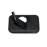 Maxbell Maxbell 1 Piece Right Hand Plastic Arrow Rest for Recurve Bow Black