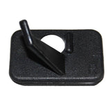 Maxbell Maxbell 1 Piece Right Hand Plastic Arrow Rest for Recurve Bow Black