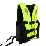 Maxbell Life Jacket Vest Survival Suit for Swimming Drifting L fluorescein yellow - Aladdin Shoppers