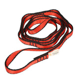 Maxbell Webbing Loop Climbing Daisy Chain Yoga Swing Hammock Hanging Sling 110cm - Aladdin Shoppers