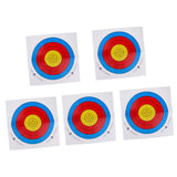 Maxbell Maxbell 5 Pieces Heavy Archery Target Paper Faces for Recurve Bow Crossbow 43 x 43cm