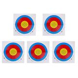 Maxbell Maxbell 5 Pieces Heavy Archery Target Paper Faces for Recurve Bow Crossbow 43 x 43cm