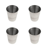 Maxbell 4Pc Stainless Steel Camping Tumbler Travel Mug/Lid Drinking Coffee Beer S - Aladdin Shoppers