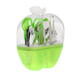 Maxbell Maxbell 9Pcs Apple Nail Care Cutter Cuticle Clipper Pedicure Manicure Kit Set