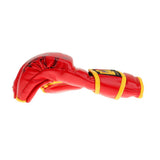 Maxbell Half-finger Boxing Gloves UFC MMA Sandbag Training Grappling Gloves Red - Aladdin Shoppers