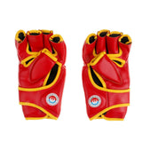 Maxbell Half-finger Boxing Gloves UFC MMA Sandbag Training Grappling Gloves Red - Aladdin Shoppers