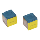Maxbell 2 Pieces Cubes Pool Cue Tip Table Chalk Snooker Billiard Accessories Blue - Aladdin Shoppers