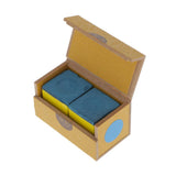 Maxbell 2 Pieces Cubes Pool Cue Tip Table Chalk Snooker Billiard Accessories Blue - Aladdin Shoppers