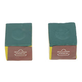 Maxbell 2 Pieces Cubes Pool Cue Tip Table Chalk Snooker Billiard Accessories Green - Aladdin Shoppers